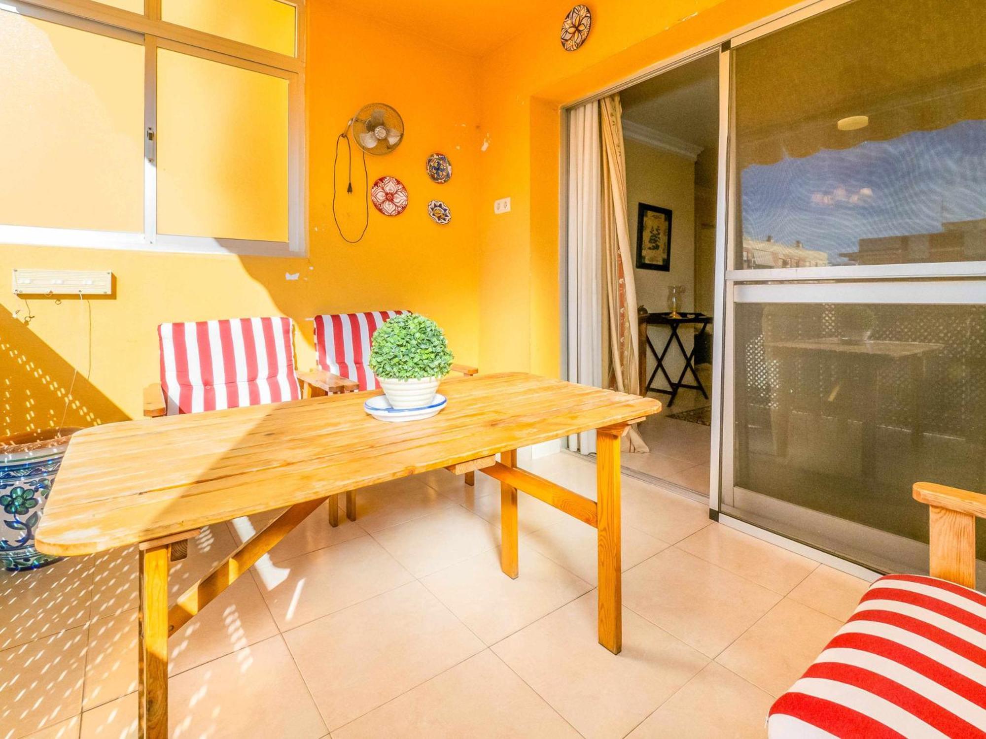 Centrico Apartamento Con Terraza En La Playa Ринкон-де-ла-Викториа Экстерьер фото